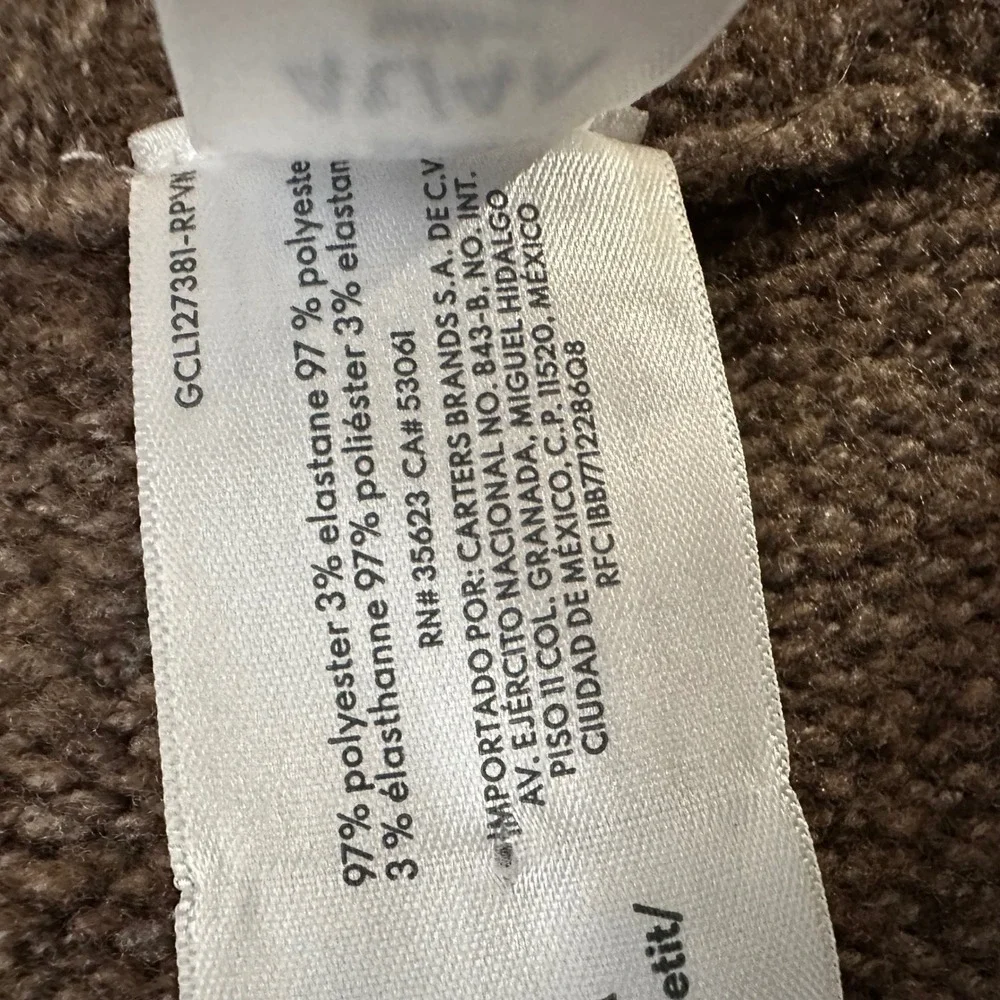 NWT OshKosh B'gosh Knit‎ Cargo Pants Toddler 4T Brown New Marled Soft Joggers
